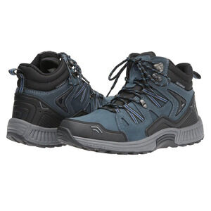 Orthofeet Womens Dakota Hiking Boots US 8 XWide Blue Waterproof Ankle NIB